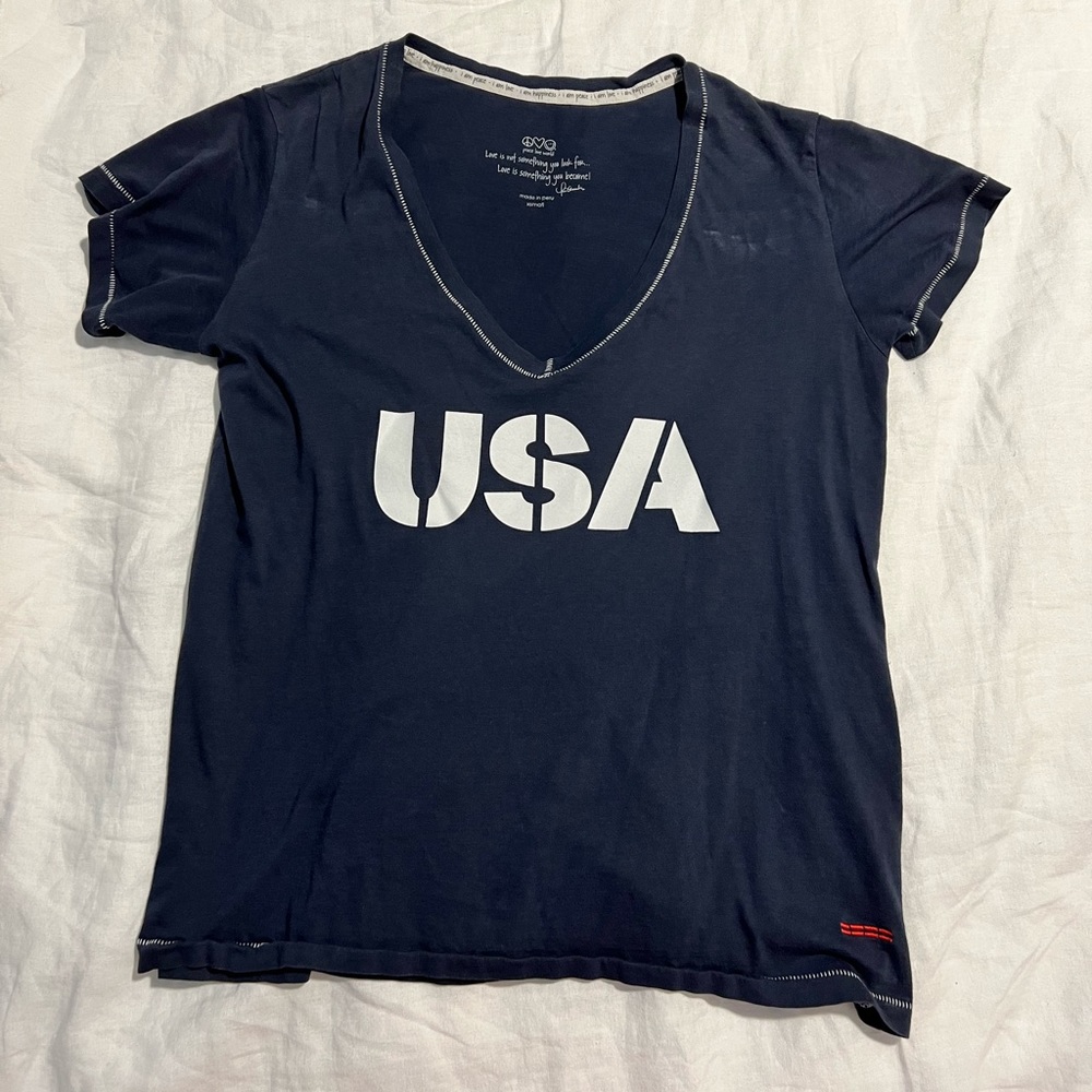 Peace Love World USA Tee